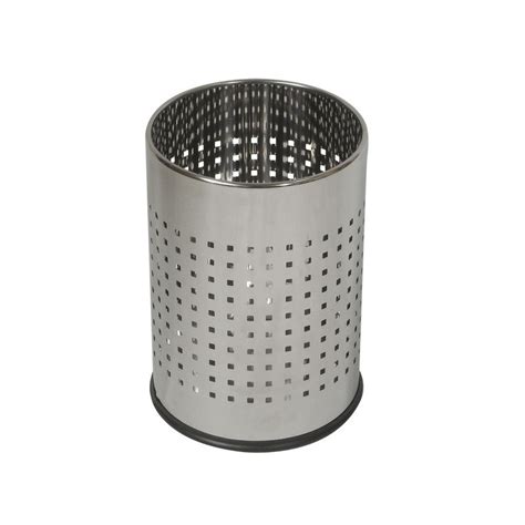 Перфорированная мусорная корзина 10л