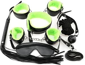 Bondage Kit Bdsm Restraint Sex Bondage Set For Couples Whip Fluffy Handcuffs Rope Chain Handcuff