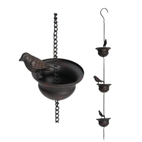 Водосточная дождевая цепь, Дождевая цепь для птиц, Сменная ...