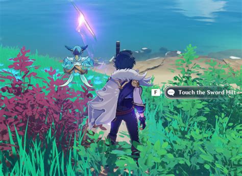 How To Touch The Sword Hilt In Genshin Impact Dot Esports