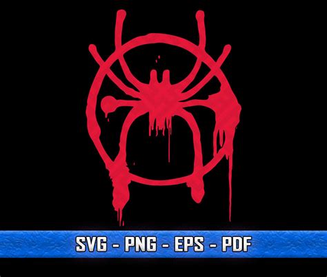 ArtStation - Miles Morales Logo / Spider Man / SVG / Vector / PNG ...