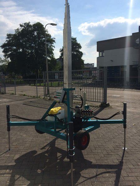 Hydraulische Telescopische Mast Inclusief Steunpoten Hydrauliek24 Nl