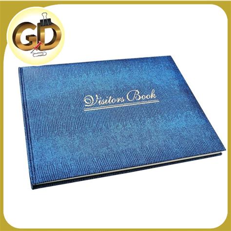 Guest Visitors Book A4 Size Buku Pelawat Tandatangan Kedatangan150