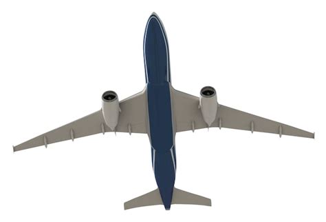 premium psd  dimensional imageof  airplane