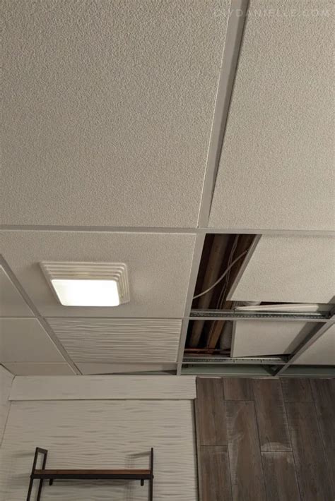 how to install ceiling tile