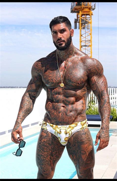 Handsome Bodybuilder Sexy Muscle Jock Hunk Hot Buff Alpha Male Etsy