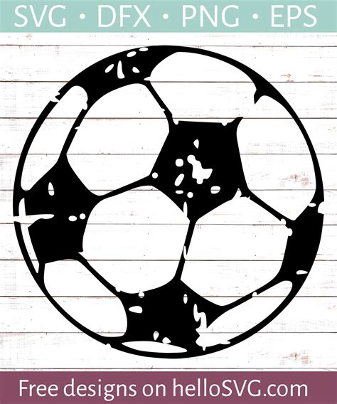 Soccer Ball Distressed Svg Svg Free Svg Files