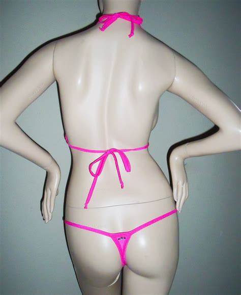 Sexy String Bikini Exotic Wear Thong Swimwear Extreme Micro Etsy Australia