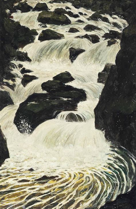 Christopher Richard Wynne Nevinson Ara 1889 1946 The Waterfall