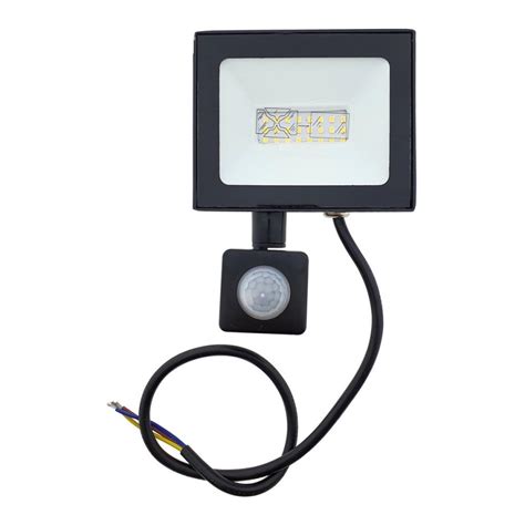 LED Flutlicht Mit Sensor LED 20W 230V IP44 Beleuchtung De