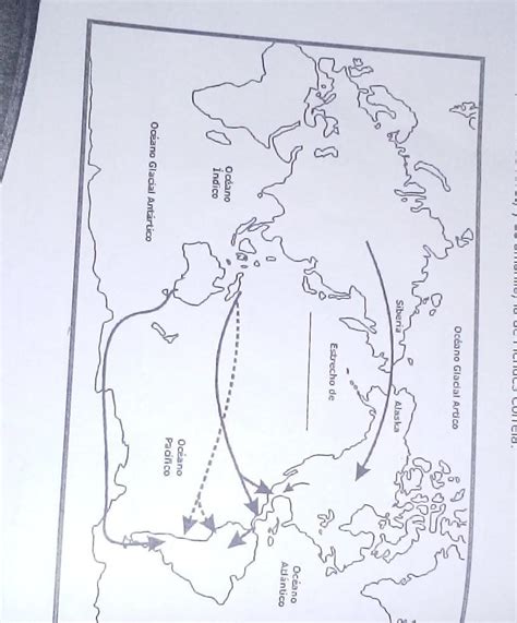 2 UBICA DONDE SE ENCUENTRA AMERICA DESDE ASIA CRUSANDO EL ESTRECHO DE