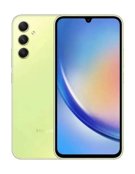 Samsung Galaxy A34 (A346E DSN) (256GB+8GB, Lime) - Tech Cart