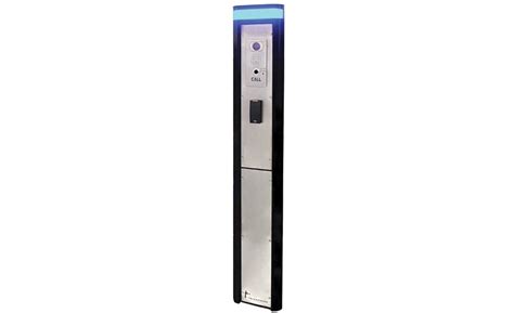 Pedestal Station Provides Building Or Parking Access Or Courtesy