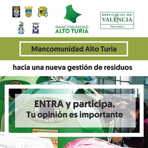 Plan Local de Residuos Encuesta de participación Mancomunidad del