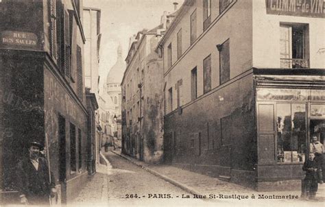 Rue Saint Rustique Paris E Montmartre Montmartre Paris Quartier