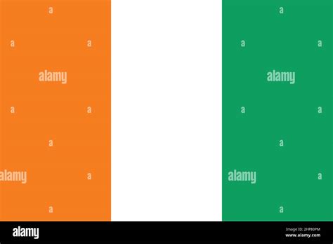 Ivory Coast National Flag Stock Vector Image And Art Alamy