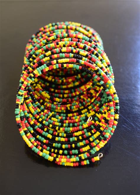 African Maasai Handmade Beaded Bracelet Rasta Bracelet Etsy Uk