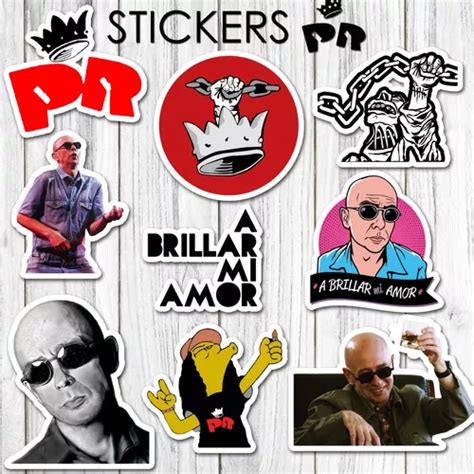 Stickers Los Redondos Patricio Rey Indio Solari 20 Unidades MercadoLibre