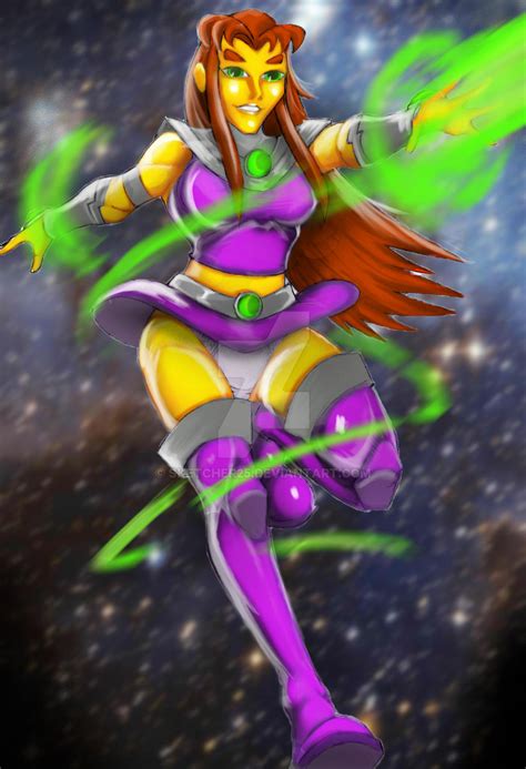 Starfire By Sketcher25 On Deviantart