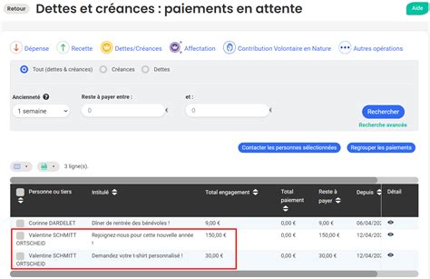 Regrouper Des Critures Pour Un Paiement Unique Ou Un Remboursement