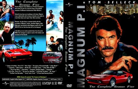 Magnum P I Season Five Tv Dvd Scanned Covers Season Five