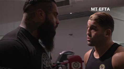 Quentin Ruskov Domingos The Mma French Heavyweight Training Ahead Of