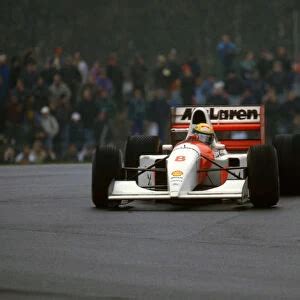 McLaren MP4 8 Ayrton Senna 1993 European Grand Prix At