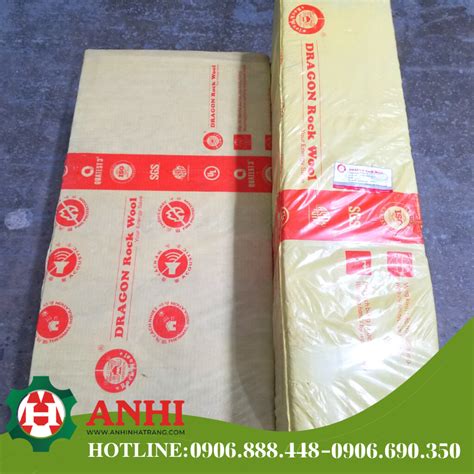 ROCKWOOL 50KG/M3 (KHỔ 600×1200×50MM _ 6 TẤM/KIỆN) - An Hi