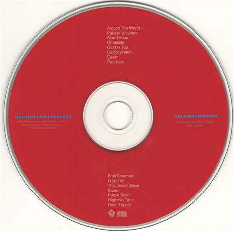 Red Hot Chili Peppers Californication CD Deform Müzik