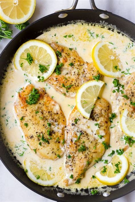 30 Minute Creamy Lemon Chicken Cooking For My Soul Recipe Creamy Lemon Chicken Lemon