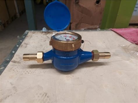 Water Meter Meteran Air Bersih 1 2 Inchi Body Besi Opx Lazada