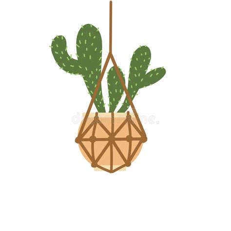 Aesthetic Hanging Plant Illustration Stock Photo - Illustration of graphic, indoor: 316090144