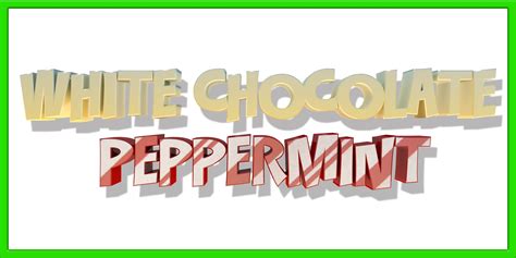 White Chocolate Peppermint – Pop'N Flavors