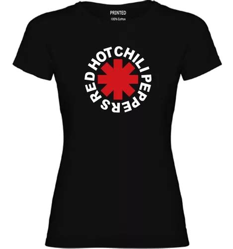 Polera Mujer Estampado Red Hot Chili Peppers Cuotas Sin Inter S