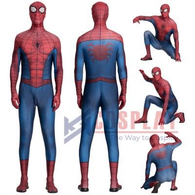 The Amazing Spider Man Peter Parker Spandex Cosplay Costume