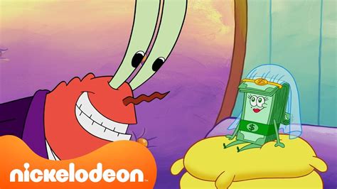 Bob Esponja | Don Cangrejo se enamora del dinero 🤑 | Escena completa | Nickelodeon en Español ...