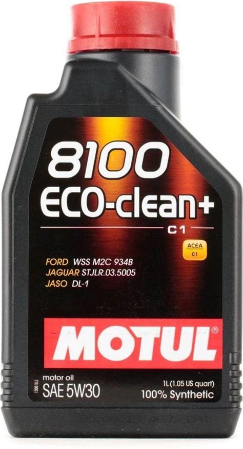 Motul 8100 Eco-Clean+ 5W30 1L Motoröl • Se priser