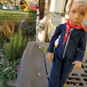 Vintage Sasha Doll Gregor Blonde Doll Corduroy Made In England