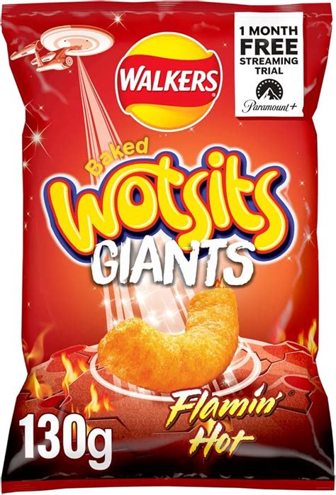 Walkers Wotsit Giants Flamin Hot g Amazon es Alimentación y bebidas