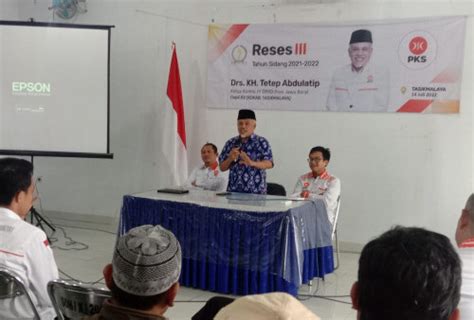 Kh Tetep Abdulatip Serap Keinginan Dan Aspirasi Masyarakat Kabupaten