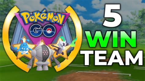 5 WINS IN A ROW FOR GO BATTLE LEAGUE GREAT LEAGUE POKEMON GO PVP