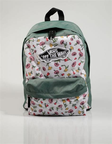 Vans Wm Realm Backpack Ditsy Poppy Fl Mochila