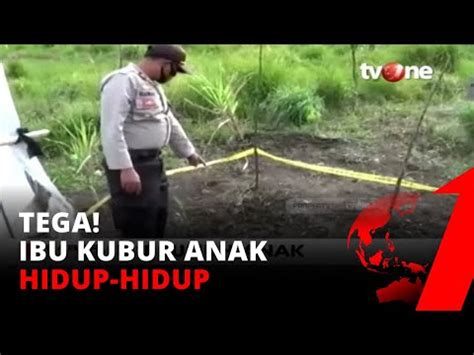 Seorang Ibu Tega Kubur Bayi Kandung Hidup Hidup Di Belakang Rumah