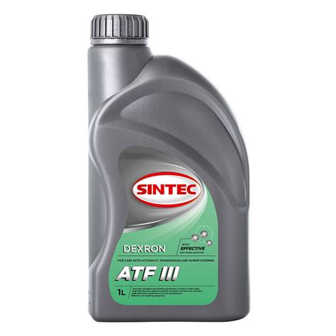 Масло SINTEC трансм. ATF III Dexron