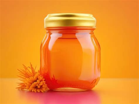 Premium AI Image A Jar Of Pure Honey