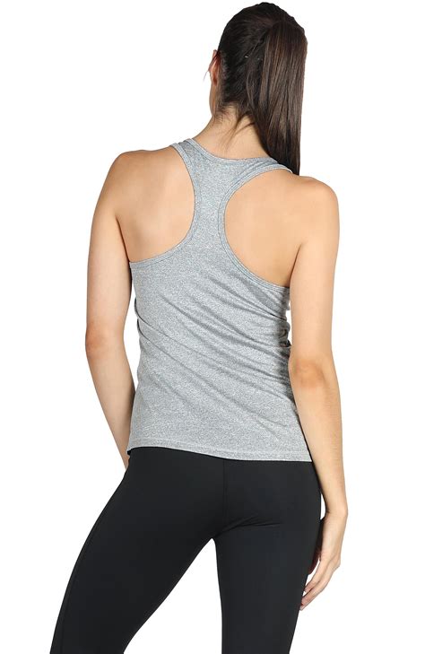 Icyzone Workout Tank Tops For Women Racerback Athletic Yoga Tops Running Exercise Gym Shirts