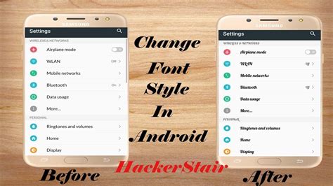 How To Change Font Style In Any Android Device Root YouTube