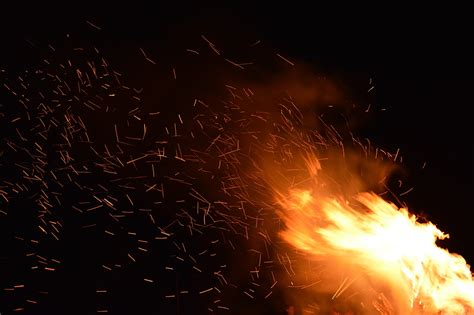 Edit Free Photo Of Fire Sparks Flame Fire Background Heat Needpix