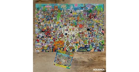 Diverse SpongeBob Jigsaw Puzzle Bikini Bottom Puzzel 3000 Stukjes