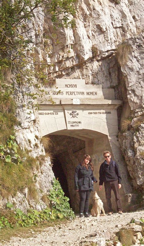 Explore an engineering marvel while hiking through WWI tunnels ...